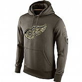 Men's Detroit Red Wings Nike Salute To Service NHL Hoodie,baseball caps,new era cap wholesale,wholesale hats